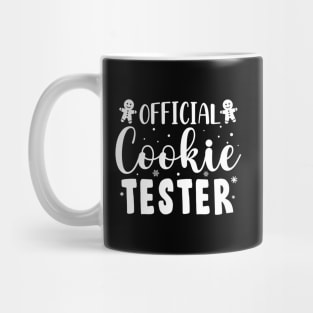 Official Cookie Tester Christmas Baking Team Gift Mug